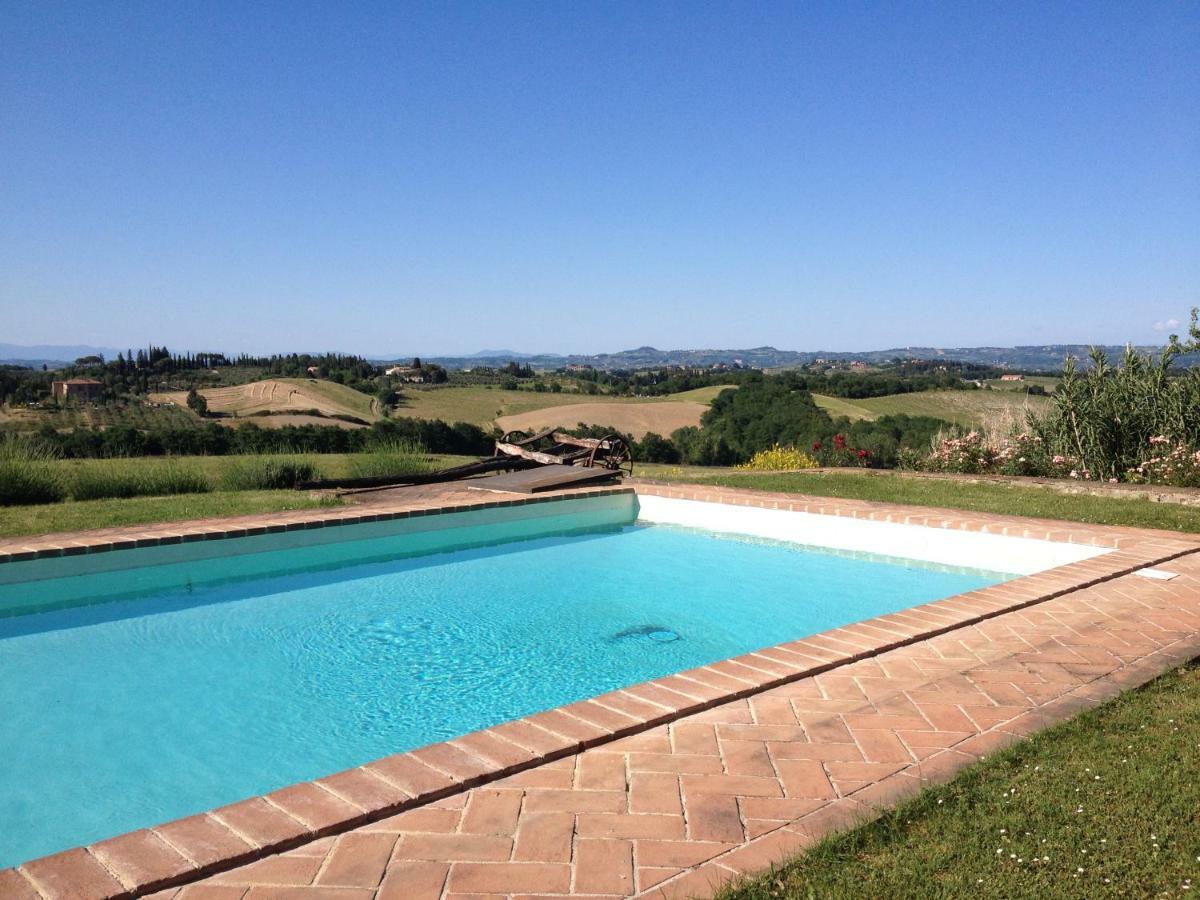 Il Fienile Villa San Gimignano Buitenkant foto