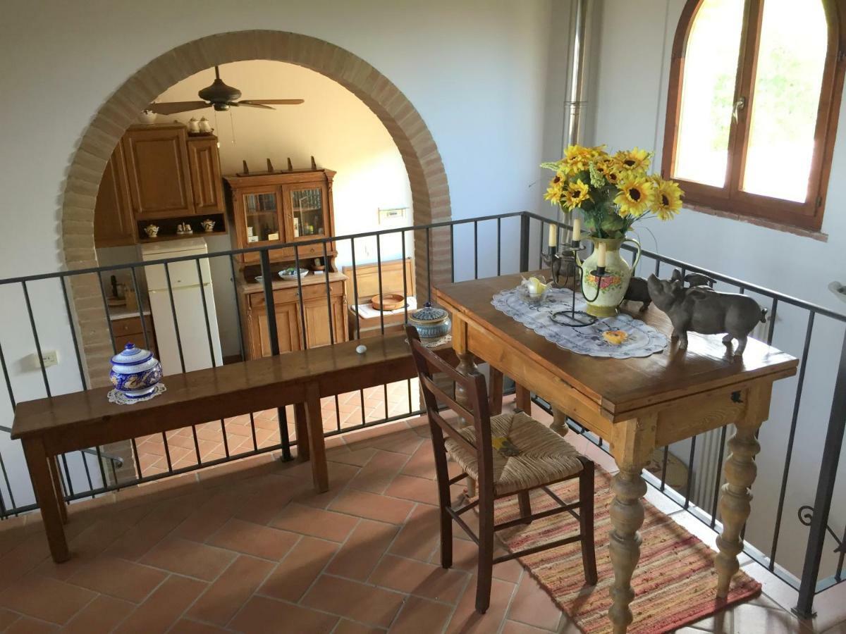 Il Fienile Villa San Gimignano Buitenkant foto